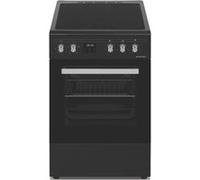 Schneider Cuisinière vitrocéramique SCCV53B 50 cm – 3 foyers, 3 boutons, 52L convection naturelle