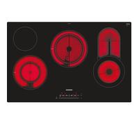 Cuisinière vitrocéramique Siemens iQ300 - 4 foyers - 79,2 cm - Noir
