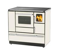 Cuisinière Wamsler Ambiente K138F C creme beige - raccordement du tuyau de fumée à gauche