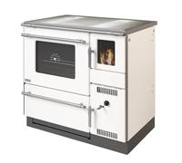 Cuisinière Wamsler Ambiente K139F S blanche - raccordement du tuyau de fumée à gauche