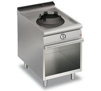 Cuisinière Wok à Gaz 1 feu sur placard ouvert P700 14 kW