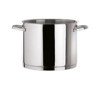 CUISINOX - Elysée - Marmite tout inox 24 cm - 7 L - Fond encapsulé - Compatible tous feux dont induction - Acier Inoxydable 18/1 - Finition miroir - Poignée Fixe