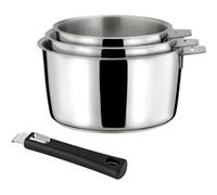 - MALICE - Série de 3 casseroles 16/18/20cm