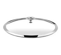 Universel - Couvercle 18cm verre trempé et inox Cuisinox
