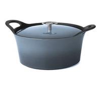 CUISINOX Casserole émaillée en fonte 1,6 L 20 cm Bleu denim