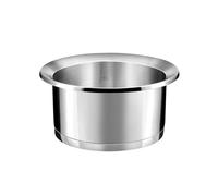 CUISINOX - Ycône - Casserole 16 cm (1.5 L) - Fond thermo diffuseur - Compatible tous feux dont induction - Acier Inoxydable 18/1 - Finition brillante - Inox - Sans PFOA, PTFE, PFAS
