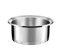 CUISINOX - Ycône - Casserole 2 cm (2.5 L) - Fond thermo diffuseur - Compatible tous feux dont induction - Acier Inoxydable 18/1 - Finition brillante - Inox - Sans PFOA, PTFE, PFAS