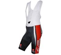 Cuissard à bretelles CAISSE D'EPARGNE noir/rouge/blanc 3XL