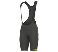 Cuissard Alé PRAGMA Corsa 2.0 noir logo jaune - L