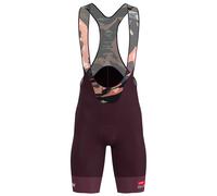 Santini La Vuelta Cuitu Negru Bib Shorts Violet 2XL Homme Vineyard Green