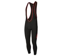 cuissard à bretelles long hiver noir/rouge 2XL