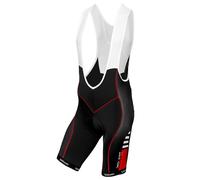 Cuissard à bretelles Performance Line III noir/rouge M
