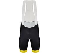 Cuissard à bretelles race TOUR DE FRANCE Leader 2024 noir/jaune 3XL