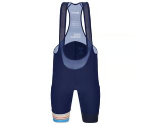 Cuissard à bretelles SANTINI Paris-Roubaix 2024 bleu