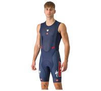 Cuissard à bretelles SOUDAL QUICK-STEP 2024 bleu foncé