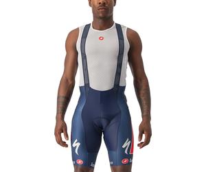 Cuissard à bretelles SOUDAL QUICK-STEP Free Aero Race Pro 2023 bleu