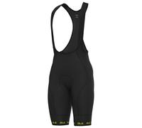 Cuissard Alé PR.E Strada 2.0 noir logo jaune - XXL