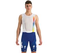 Cuissard à bretelles TEAM TOTALENERGIES Pro Race 2023 bleu L