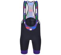 Cuissard à bretelles TOUR DE FRANCE Firenze 2024 noir/bleu M