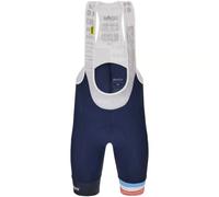 Santini Mj Mont Ventoux Bib Shorts Blanc,Bleu XL Homme Nautica