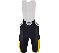 Cuissard à bretelles TOUR DE FRANCE Leader 2024 noir/jaune XL