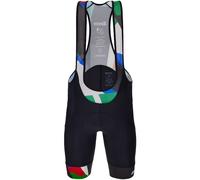 Cuissard à bretelles TOUR DE FRANCE Mont Blanc-Courchevel 2023 noir/multicolore 3XL