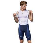 Ale French Cycling Federation Replica 2023 Bib Shorts Blanc XL Homme