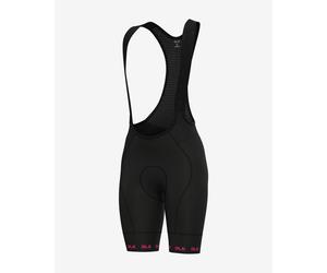 Cuissard Alé PR-E Strada 2.0 noir logo rose femme - XL