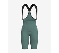 Alé Cycling Cuissard à bretelles R.EV1 Go – Coupe course, Compression légère – Vert L Homme