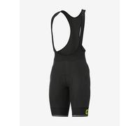 Cuissard Alé Solid Corsa noir jaune - XXS