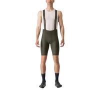 Castelli Espresso Bibshort, Short de Cyclisme pour Homme et Femme avec Bretelles, Respirant et Confortable, idéal pour de Longues Distances
