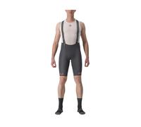 Castelli Free Aero Rc Classic Bib Shorts Gris S Homme Dark Grey / Hibiscus