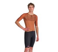 CASTELLI Free Aero Race S Cuissard à bretelles aérodynamique avec rembourrage de siège pour vélo et course de haut niveau, noir, Taille M