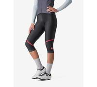 Cuissard corsaire sans bretelles Castelli Velocissima Thermal noir pur rouge femme - XS