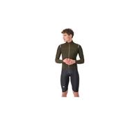 Castelli Omloop Thermal Bib Shorts Vert XL Homme Black