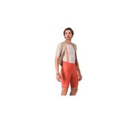 Cuissard court castelli espresso 2 orange homme