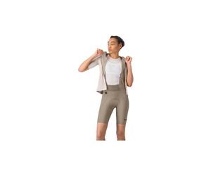 Cuissard court castelliespresso 2 dt gris femme