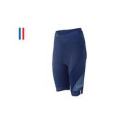 Cuissard court femme sans bretelles lebram ventoux endurance bleu