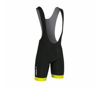 Gist Flow Bib Shorts Noir 3XL Homme Yellow