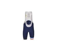 Santini Mj Mont Ventoux Bib Shorts Blanc,Bleu S Homme