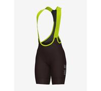 Cuissard court thermique Alé PR.E Magic Colour marron foncé jaune femme - M