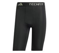 Legging court adidas TECHFIT Compression Training noir pur - M