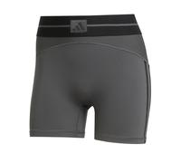 Adidas Hyperglam Rib 4 Short Leggings Gris L Femme