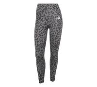 adidas - Women's Optimé Essentials Leopard 7/8 Leggings - Legging - XS - earth strata / brown / black