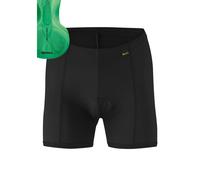 Gonso Shorts Sitivo U femme – Peau de chamois Sitivo, Poron – Noir/Bright Green 40
