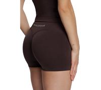 Cuissard femme Gym Glamour Second Skin Marron L