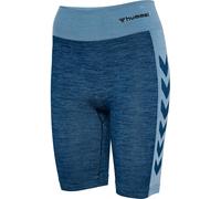 Hummel Cleaa Seamless Shorts Bleu L Femme