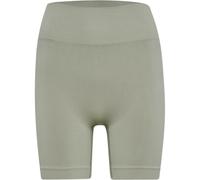 Hummel Hiit Seamless Short Leggings Vert L Femme
