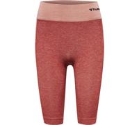 Hummel Cleaa Seamless Short Leggings Rouge XS Femme