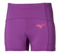 Mizuno Flex Short Leggings Violet M Femme